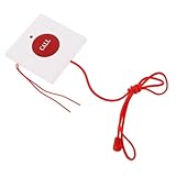 Holibanna Notruftaste Senioren Wandmontage Robuster SOS Alarmknopf für Patienten und Behinderte...