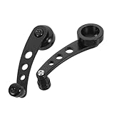 BESTYASH 2 Stück Teiliges Auto Fensterkurbel Ersatz aus Robustem Aluminiumlegierung Ergonomischer...