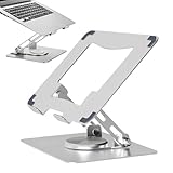 Verstellbarer Laptop-Ständer – drehbare Basis für Tablets und Laptops von 35,6 bis 43,9 cm (14...
