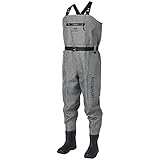 Bassdash 3D Anglerhose Wathose Wader Ultra High Strength Schwarz kariert Nylon PVC Angeln Jagd...