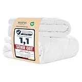 WAVVE Bettdecke 135x200 4 Jahreszeiten 2 teilig - Ganzjahresdecke 135x200cm 300gsm+ Sommerdecke 135...