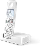 Draadloze telefoon Philips D2501W/34 1,8' 500 mAh GAP Wit (S0424393)