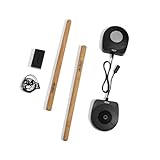 AeroBand Elektronisches Schlagzeugset PocketDrum2 MAX, Luft-Schlagstöcke & Pedale, Spielen Sie...