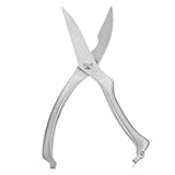 UTHCLO Edelstahl Küchen Geflügelschere mit Knochenschneider Mehrzweck Fleisch und Fischschere für...