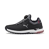 PUMA Damen PROADAPT ALPHACAT DISC WMNS Golfschuh, Navy Blazer Silver-Rapture Rose, 38.5 EU