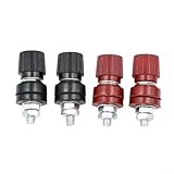 4 x Audio-Buchsenverbinder mit Isolierung für Remote-Batterieanschlüsse