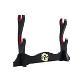 Z-fiber Schwerthalter Japanischer Samt gepolsterter Katana Stand Samurai Display Rack Support Alle...