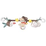 Fehn Kinderwagenkette Spielzeug Bruno – Baby Mobile Kette mit niedlichen Figuren zum Aufhängen an...