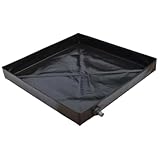 Pineeseatile Duschbasis, Camping-Duschmatte, 41 x 41 Zoll, zusammenklappbare Basis mit umwickelten...