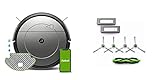 iRobot ‭ 4719025‬, Wartungszubehör für Roomba Combo Staubsauger-Roboter,+iRobot Roomba Combo...