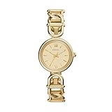 FOSSIL Damen Analog Quarz Uhr mit Edelstahl Armband ES5375