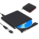 Externes Blu Ray Laufwerk, Aluminium Bluray Brenner Extern, USB 3.0 Externer CD DVD Blue Ray Player...