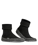 FALKE Herren Cosyshoe M HP Wolle Rutschhemmende Noppen 1 Paar Stoppersocken, Blickdicht, Schwarz...