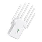 WLAN Repeater | Wireless Internet Repeater | Dualband WLAN Repeater Für Arbeitsplatz, Garten,...