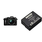 Panasonic Lumix DMC-G81MEG-K Systemkamera (12-60mm Objektiv, schwarz) & Panasonic LUMIX DMW-BLC12E...