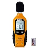 Cadrim Digital Schallpegelmessgerät, Tragbare Schallpegelmesser 30dB bis130dB Dezibel Messgerät...