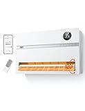 Dreo Smart Heizung Elektrisch, 2000W Elektroheizung Wandkonvektor mit Fernbedienung & App, 120°...