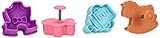 Ibili Ausstechform-Set Baby mit Auswerfer 4-teilig, Kunststoff, mehrfarbig, 13 x 13 x 4 cm,...