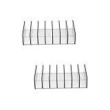 FOMIYES 2 Stück Lidschatten-Tablett Aufbewahrungsbox Rouge Make-Up Schmuck Präsentationsständer...