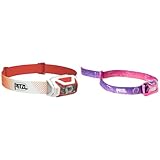 PETZL Unisex – Erwachsene ACTIK CORE Wiederaufladbare Frontlampe, Rot, U & - Stirnlampe TIKKID -...