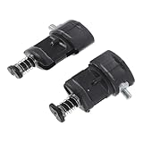 BESTYASH 2 Stück Metall Teleskopgriff Verschlussclips für Koffergriff Reparatur Gepäckgriff...