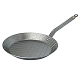 DeBuyer 5616.24 Steakpfanne, Edelstahl, silber, 24 cm