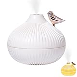Tragbarer Ätherisches Öl Diffusor, 300 ML Aroma Diffuser mit LED Licht, Kabellos Aromatherapie...