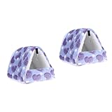 Yardwe 2 Stück Haustierbett Hamsterkäfig Kleintierbett Hamster Warmes Bett Haustier Warmes...