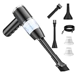 Kabelloser Handstaubsauger | Staubsauger Mit Starker Saugkraft | Kabellos Tragbar Wiederaufladbar...