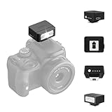 ULANZI SL01 Mini Kamerablitz, GN8 6500K Kamera Speedlite Blitzgeräte, 4 Leistungsstufe (1/8~1/1),...