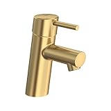 GROHE 34270GNA Concetto, Einloch-Einhebel-Size Badezimmer-Wasserhahn, 1,2 GPM, gebürsteter kühler...