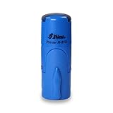 Stempel rund mit eigenem Wunschmotiv, Shiny R-512, Ø 12 mm – Selbstfärbender Mini-Stempel für...