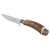 Holz-Leute Trachtenmesser, Jagdnicker, Hirschfänger für die Lederhose aus Hirschhorn mit...