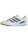 adidas Unisex SUPER SALA Competition III Indoor Football Shoes, FTWR White/Lucid Ray Blue/solar...