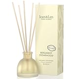 Jean & Len Aromatic Atmosphere Cedarwood & Bergamot, natürlich duftender Raumdiffusor, spritziger...