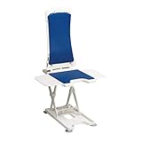 Drive Medical Badewannenlift BELLAVITA 2G mit Bezug Classic blau I Ergonomischer Badewannenlifter...