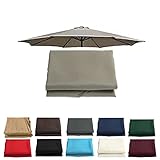 Universal Marktschirm-Ersatzdach – 6/8-Arme, Outdoor-Garten-Sonnenschirmabdeckung, erhältlich in...