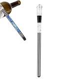 Weinflaschenkühlstab – Flaschenkühler Stick Gefrierschrank | Edelstahl Weinkühler für...