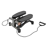 Hydraulik Stepper für Zuhause 2-in-1 Stairmaster mit LED-Bildschirm, 120 kg Belastung, Einstellbare...