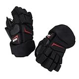 KKPLZZ 1 Paar Eishockey-Handschuhe, Vollfinger, atmungsaktiv, Fingerschutz, sehr passend,...