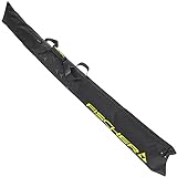 FISCHER Erwachsene (Unisex) ECO Alpine Skitasche, schwarz-gelb, 175cm