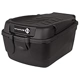 M-Wave Fahrradkoffer Topcase, Schwarz, 43.5 x 31 x 22 cm, 15 Liter, 122463