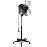 COSTWAY Profi Trockenhaube, Haartrockner Salon Friseur, Haartrockenhaube mit Standfuß 1050W /...