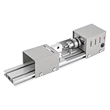 CHIMHOON Mini Drehmaschine, Metalldrehmaschine, Drehbank Tischdrehbank DIY Holzbearbeitung, mit High...