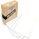 Japun - weiße blanko Postkarten, Papier-Karten Set (100 Stück) zum Selbstgestalten, beschriften...