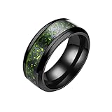 Schmuck Alt mit Drachen Edelstahlring Goldener Ring Zölibat Ringe für Damen, 32, Edelstahl, Kein...