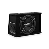 Caliber BC112SA-PRO Subwoofer Aktiv Set für Auto – 12 Zoll Bassbox mit Verstärker – 500W RMS...