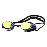 Mandeep Schwimmbrille Unisex Schwimmbrille für Erwachsene Breiten Gläsern UV-Schutz Antibeschlag...