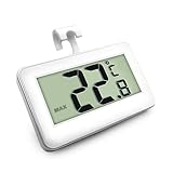 Suplong Kühlschrankthermometer, Digitale Thermometer kühlschrank Mit Gefrierfach Gut Lesbarem...