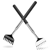 Rückenkratzer Teleskop 2 Stück, Kratzhand rückenkratzer, Kratzhand gegen Juckreiz back scratcher,...